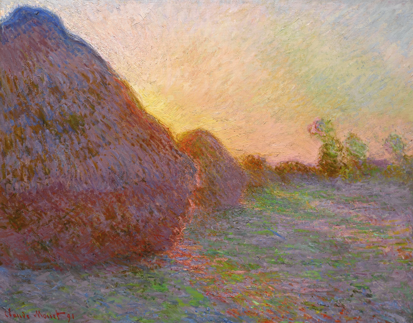 Claude Monet, “Meules”: Masterpiece of Light, Color, and Nature